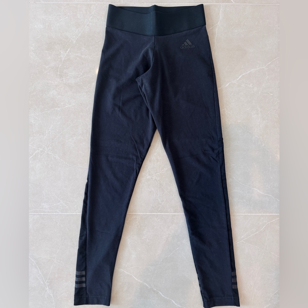 Adidas Mesh Black Leggings